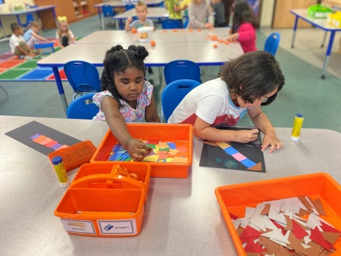 Kindergarten Art Name Creation