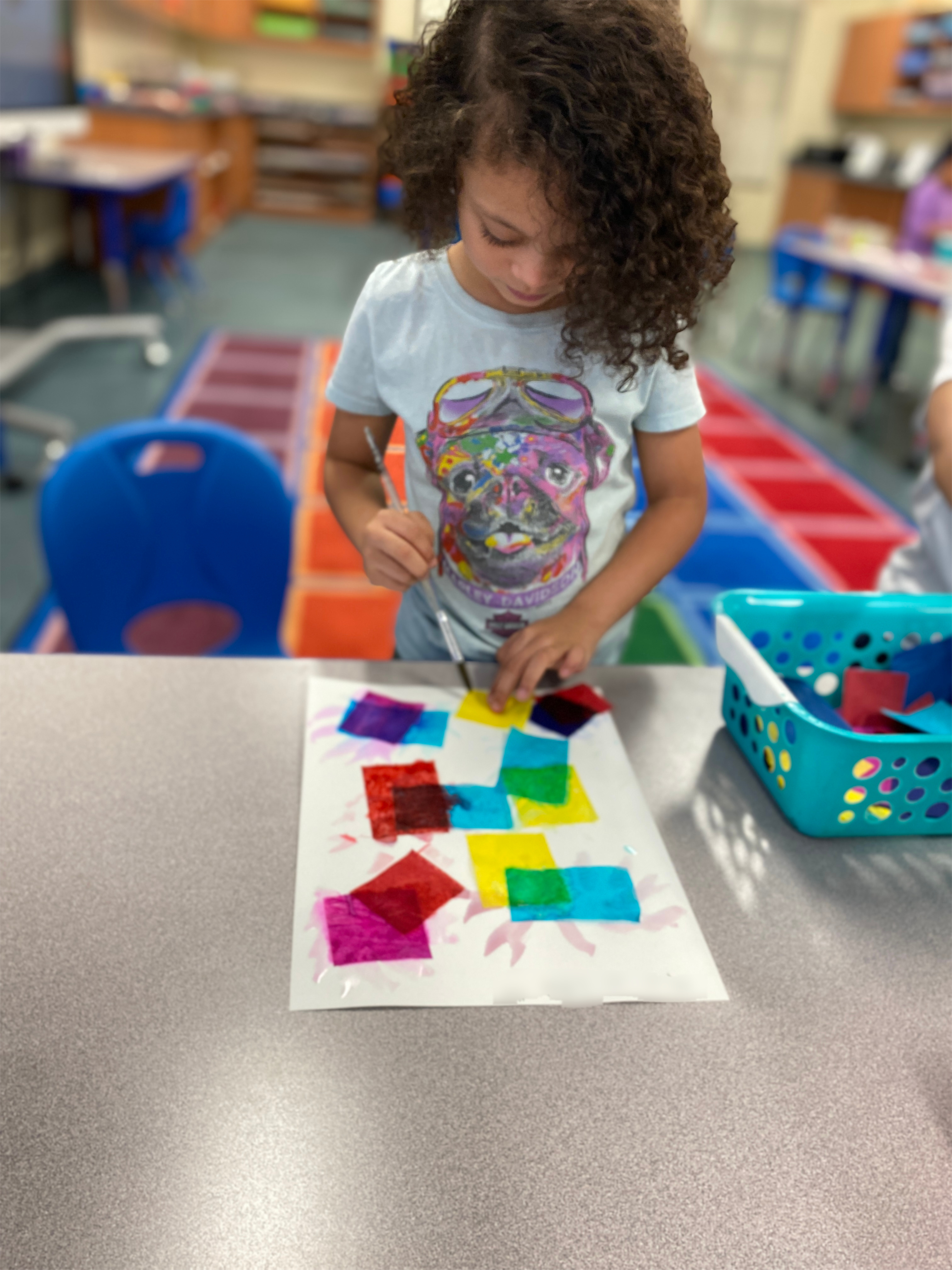Kindergarten Color Mixing
