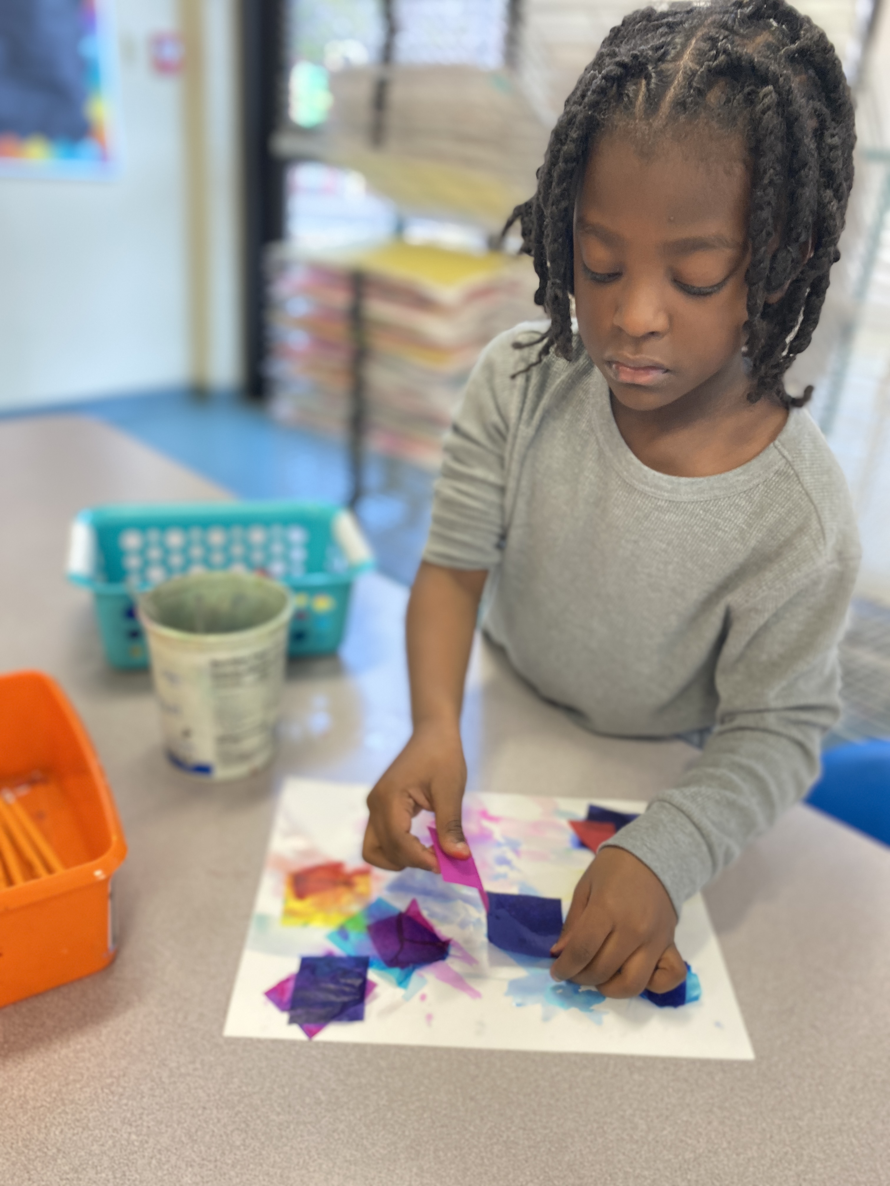 Kindergarten Color Mixing