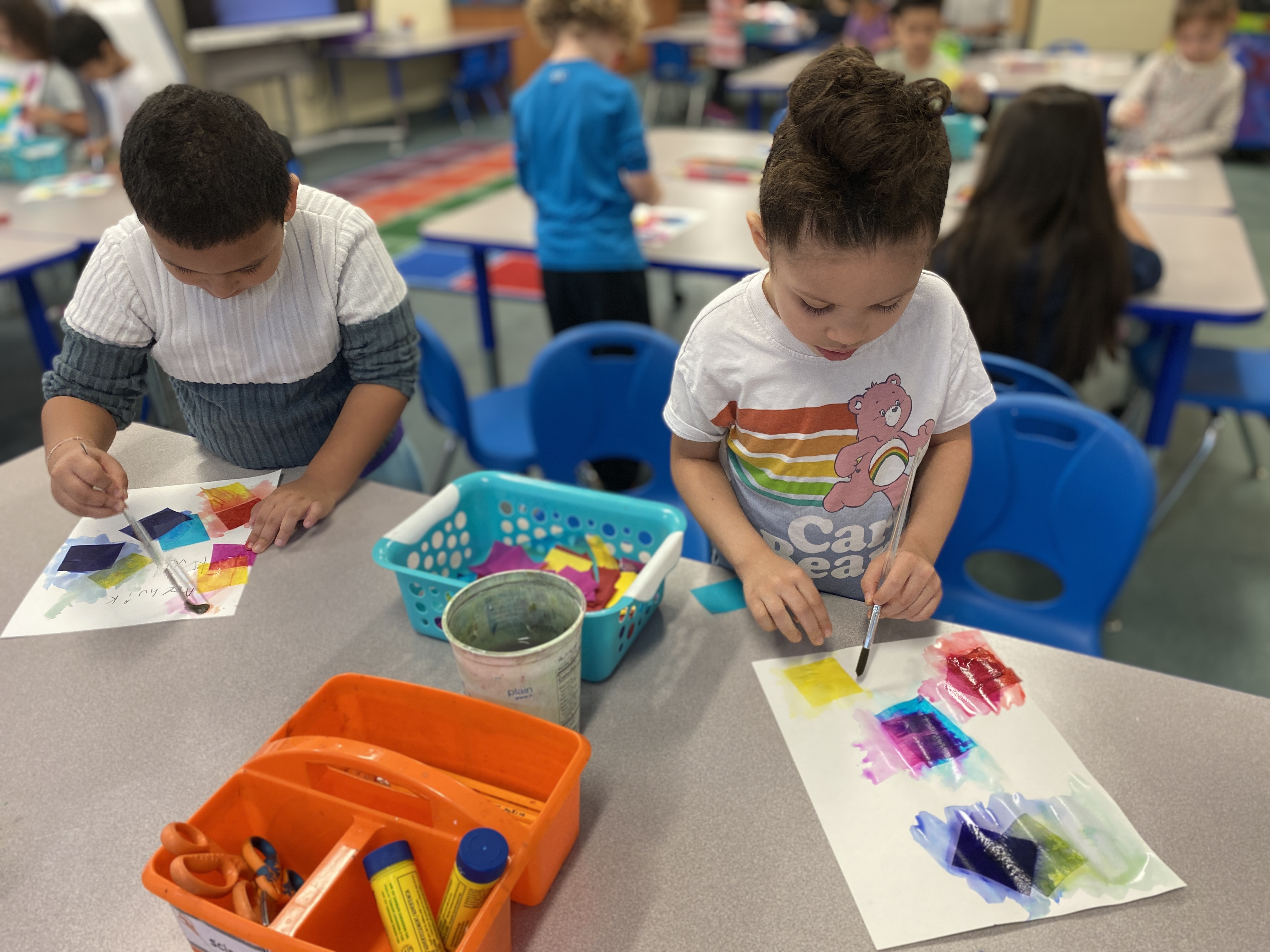 Kindergarten Color Mixing