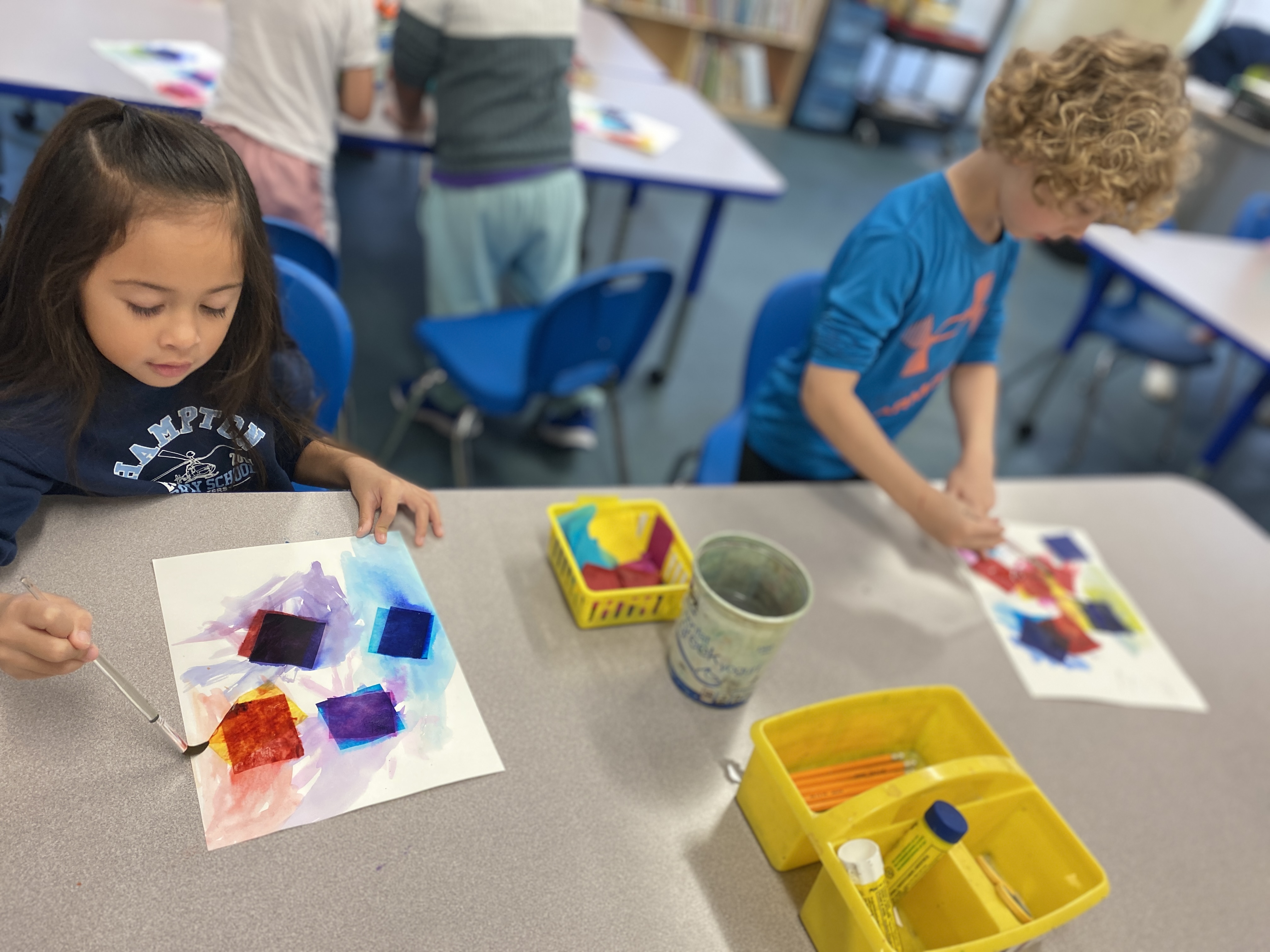Kindergarten Color Mixing