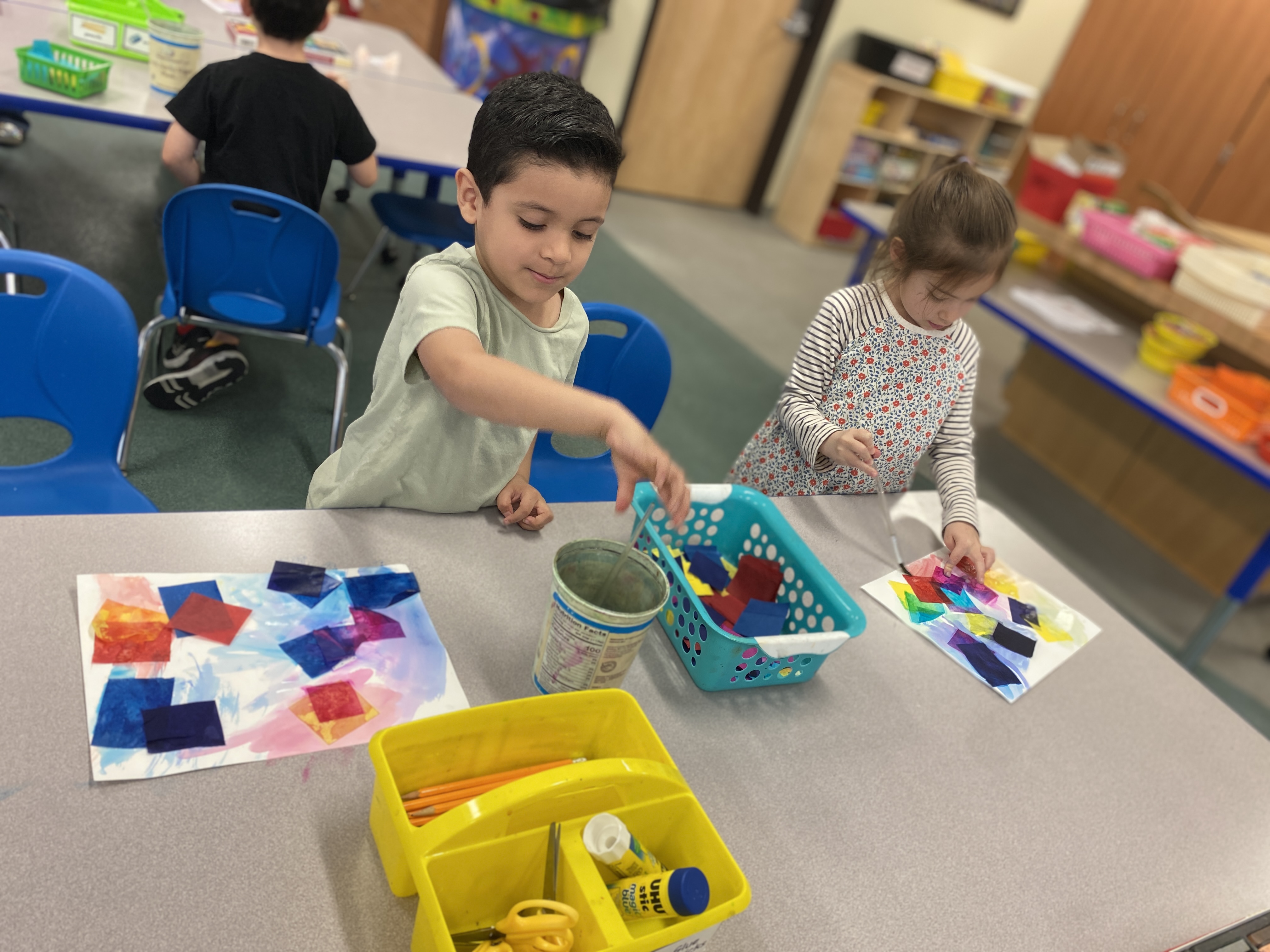 Kindergarten Color Mixing
