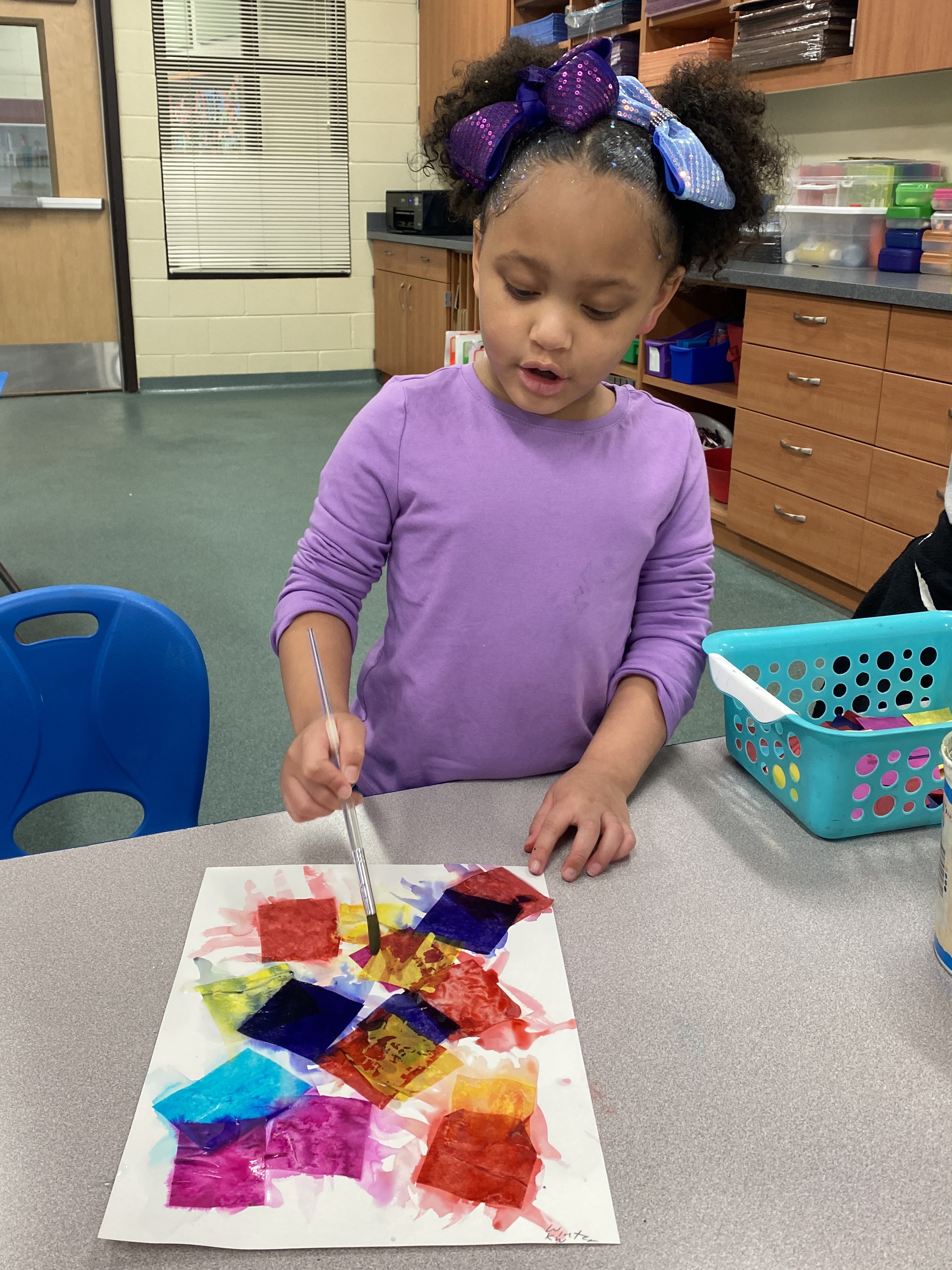 Kindergarten Color Mixing