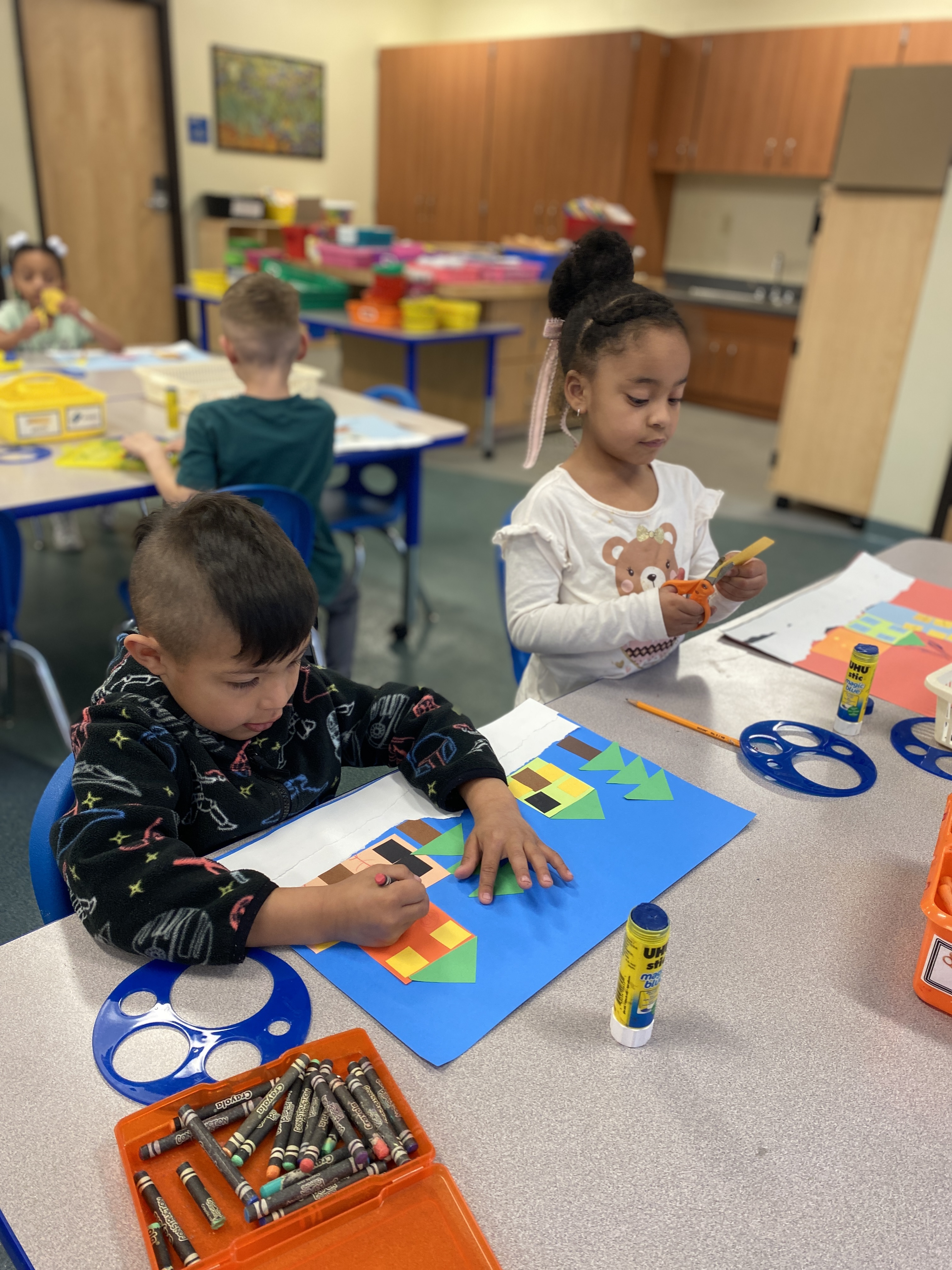 Kindergarten Shape Neighborhood
