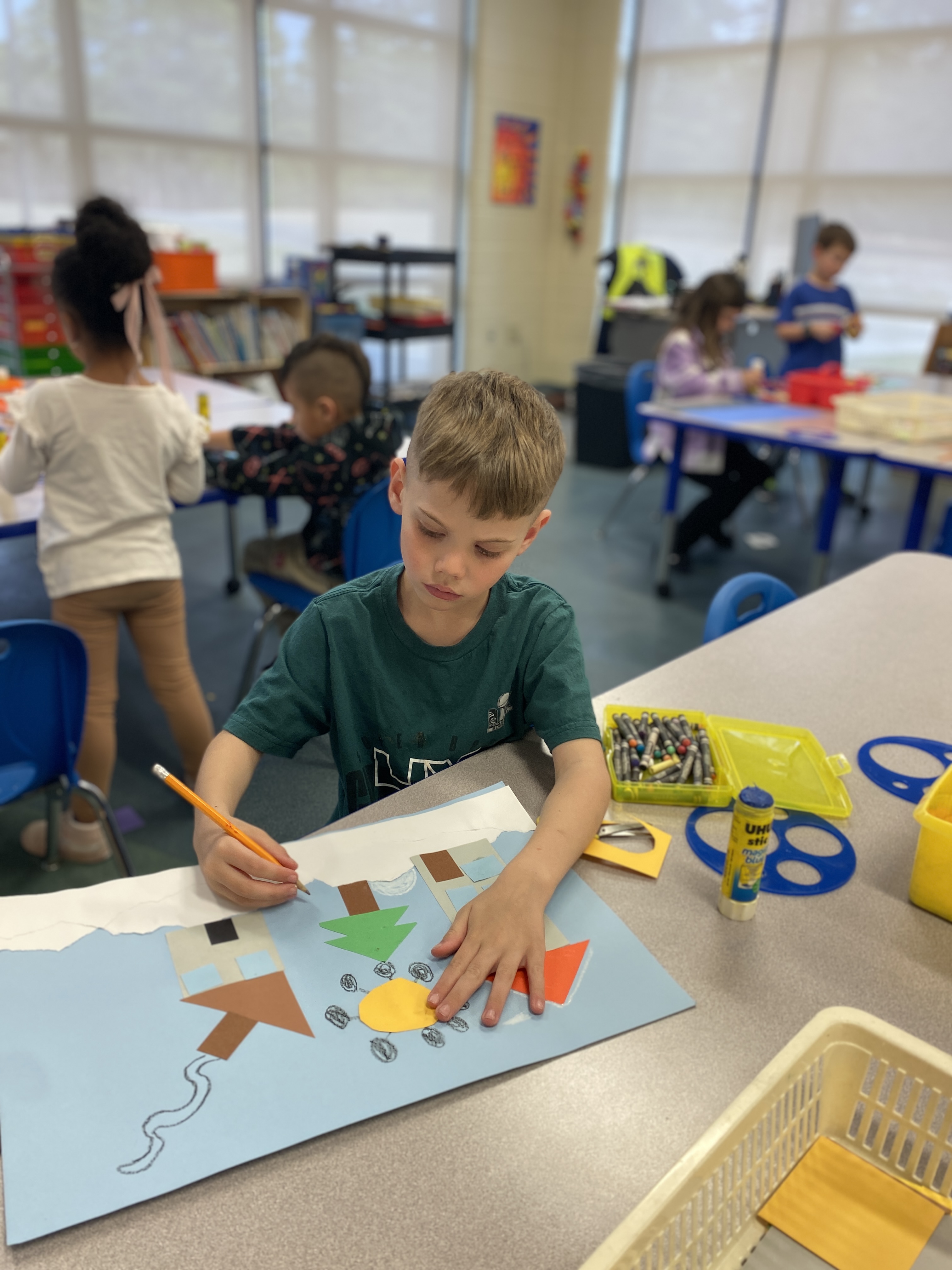 Kindergarten Shape Neighborhood