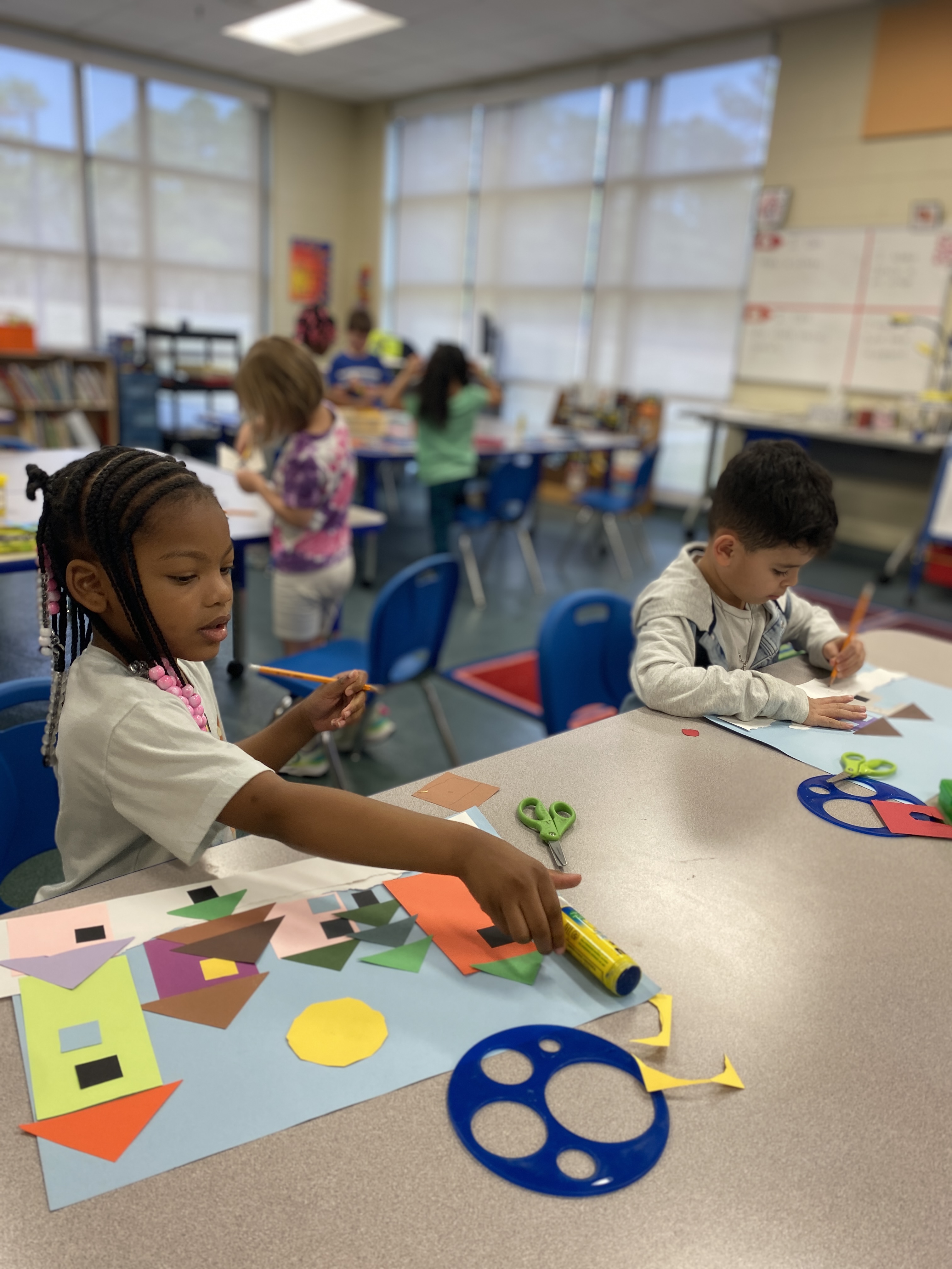 Kindergarten Shape Neighborhood