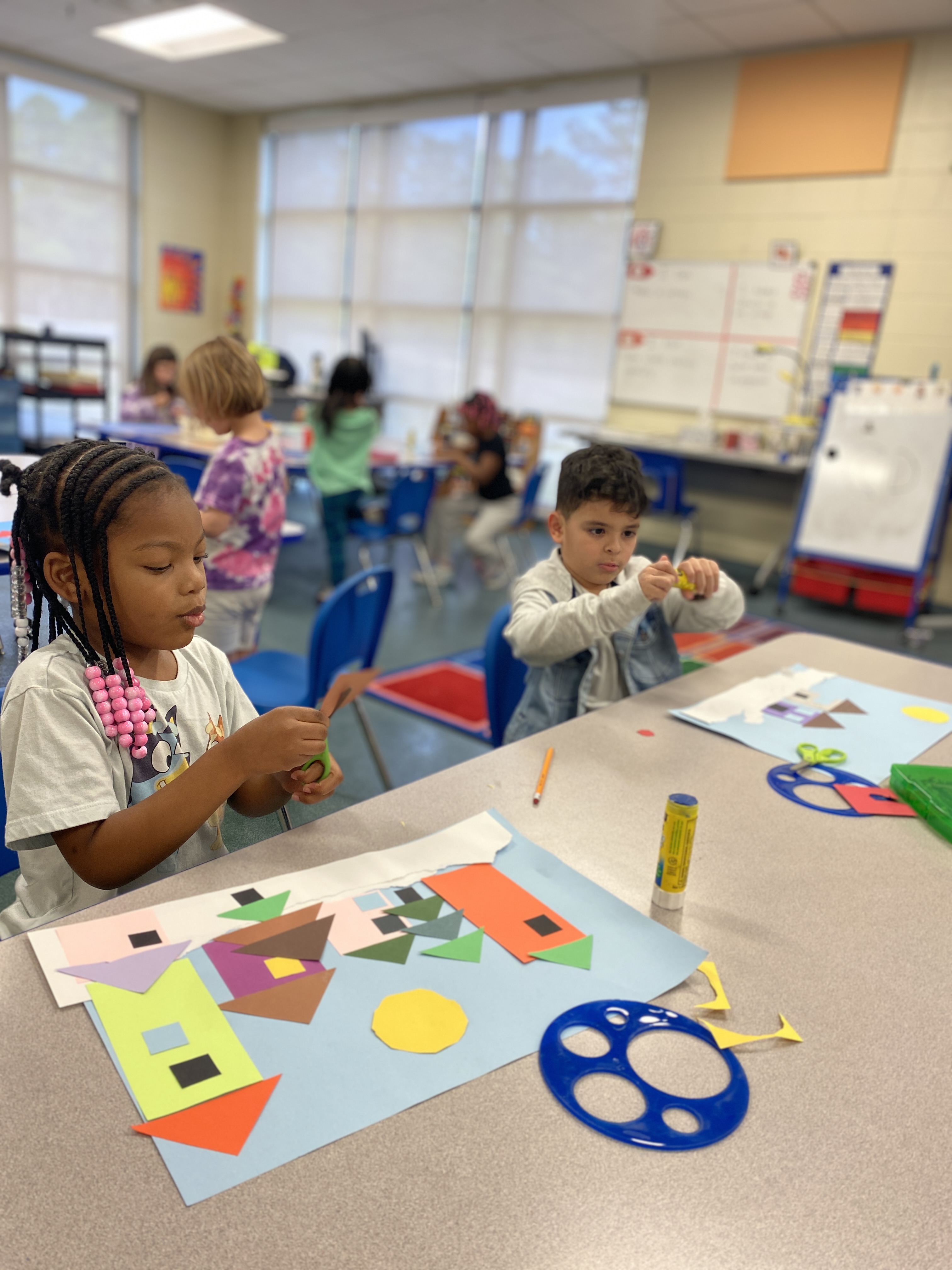 Kindergarten Shape Neighborhood