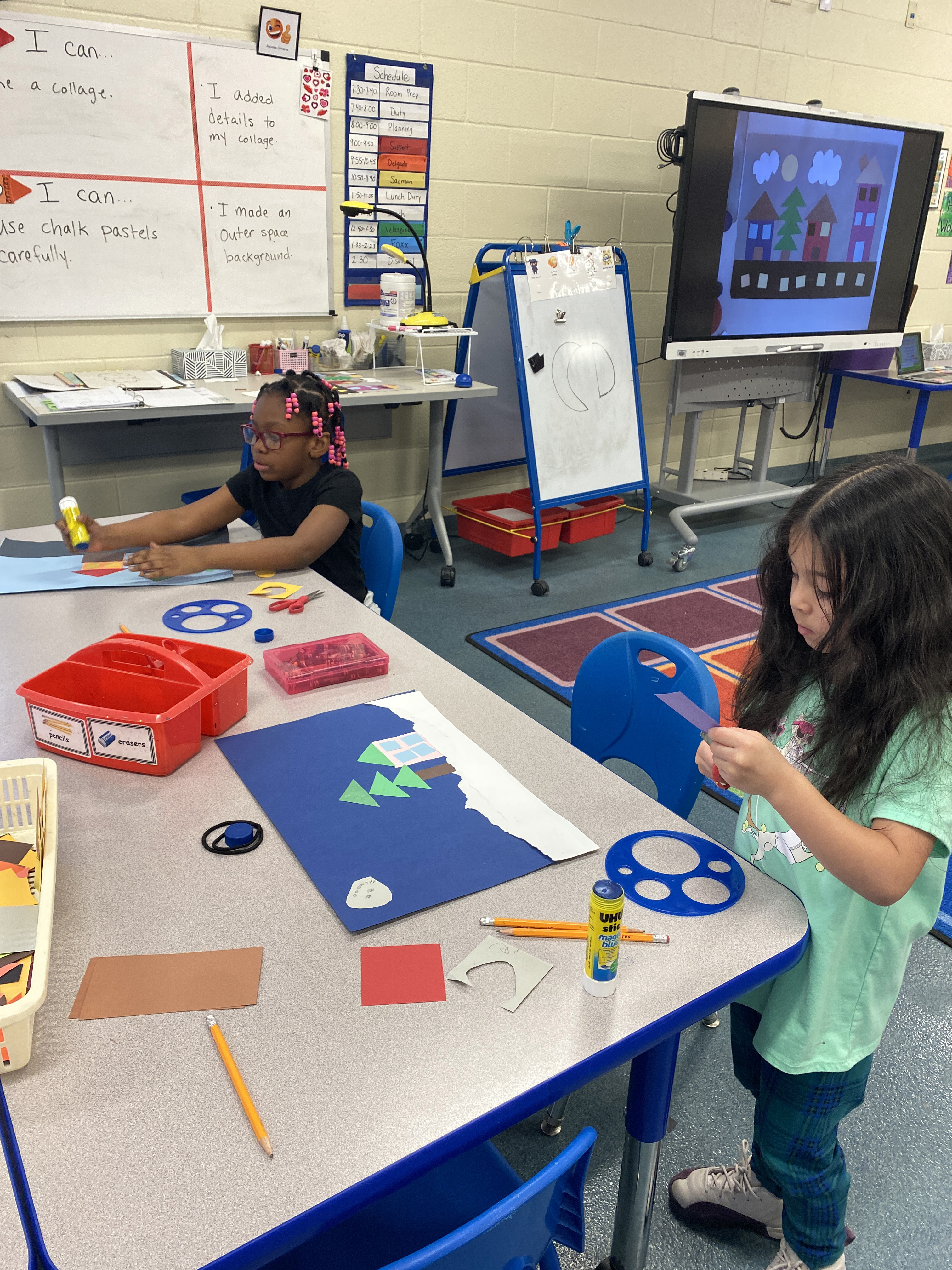 Kindergarten Shape Neighborhood