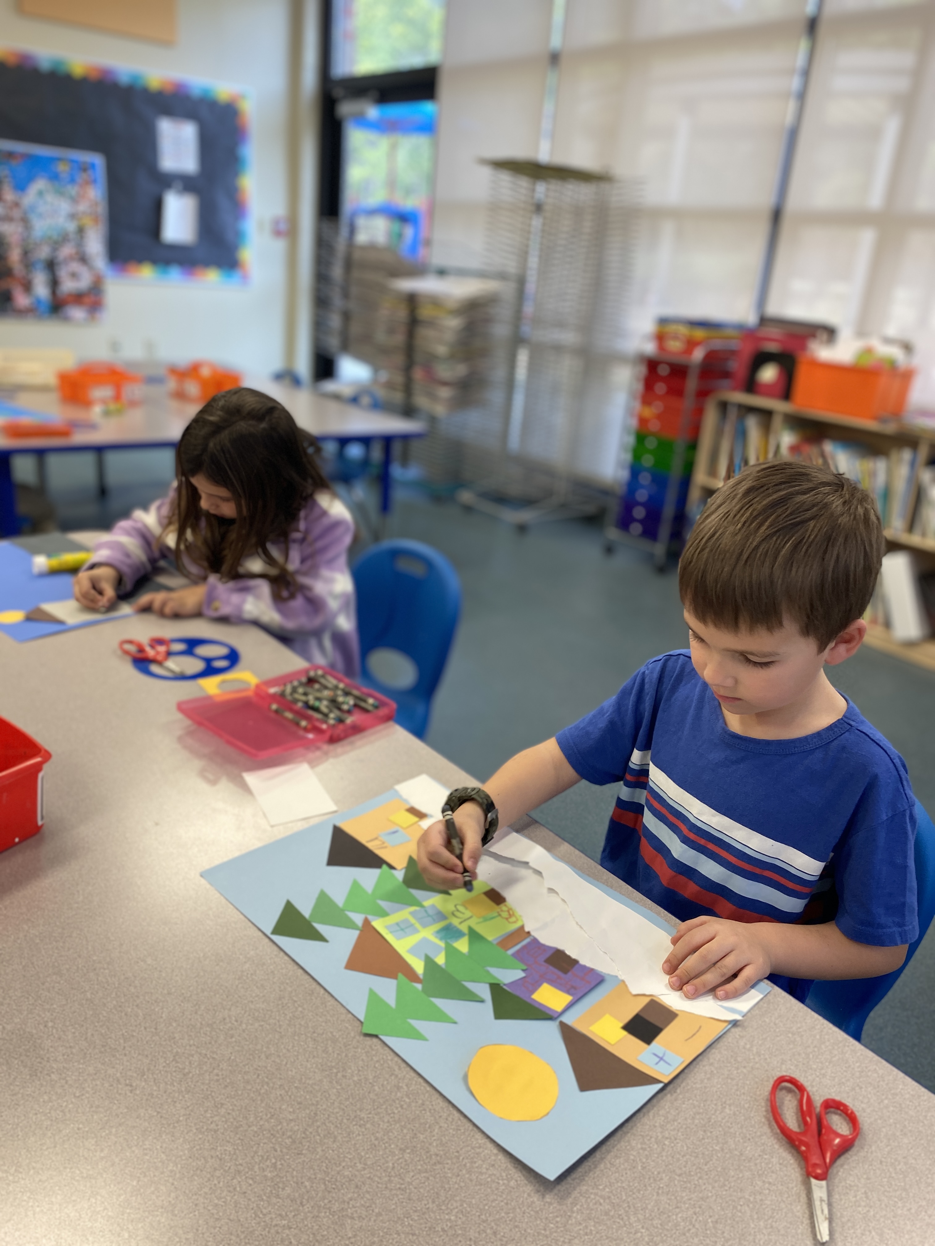 Kindergarten Shape Neighborhood