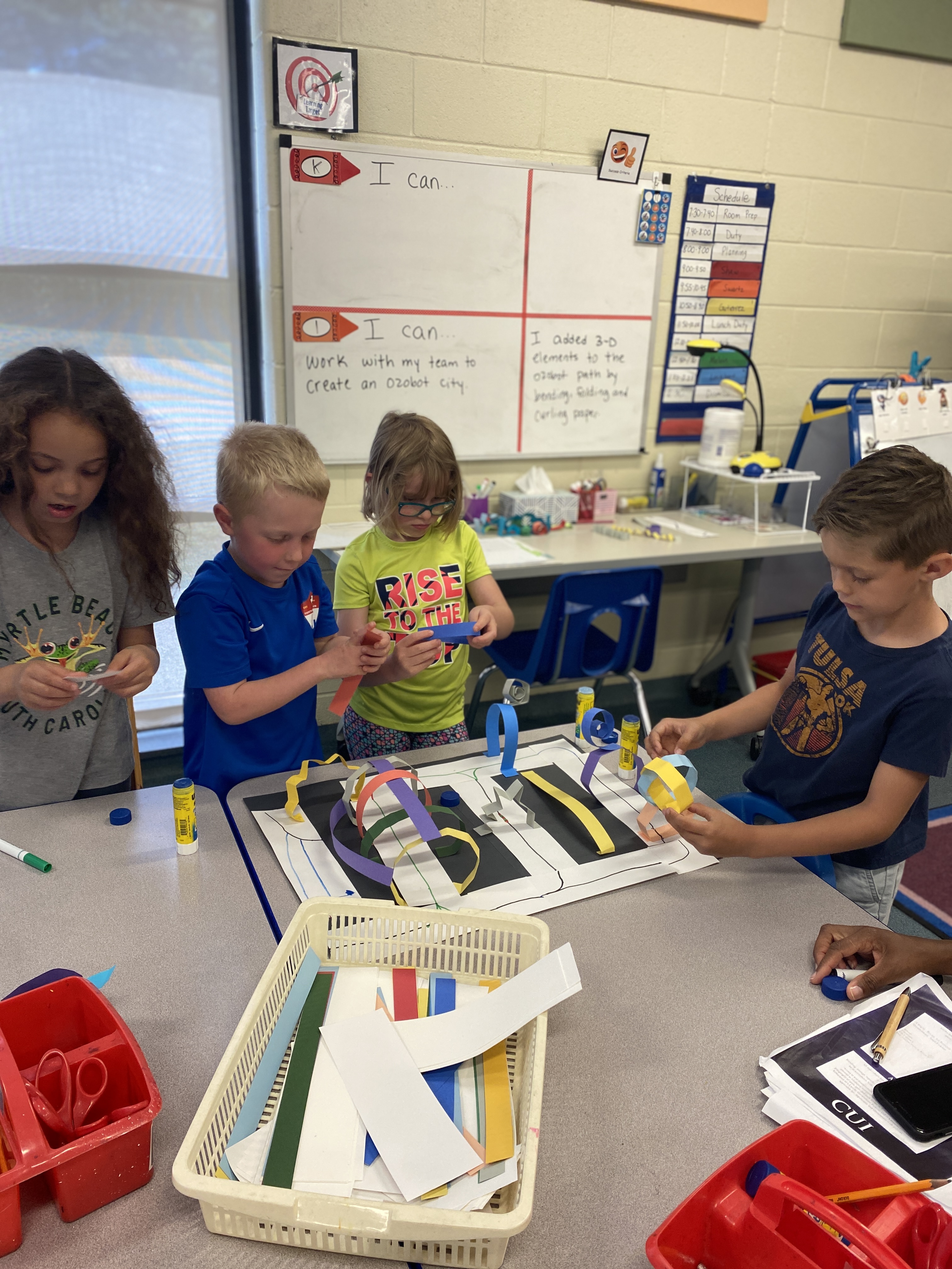 First Grade Art Ozobot Lesson