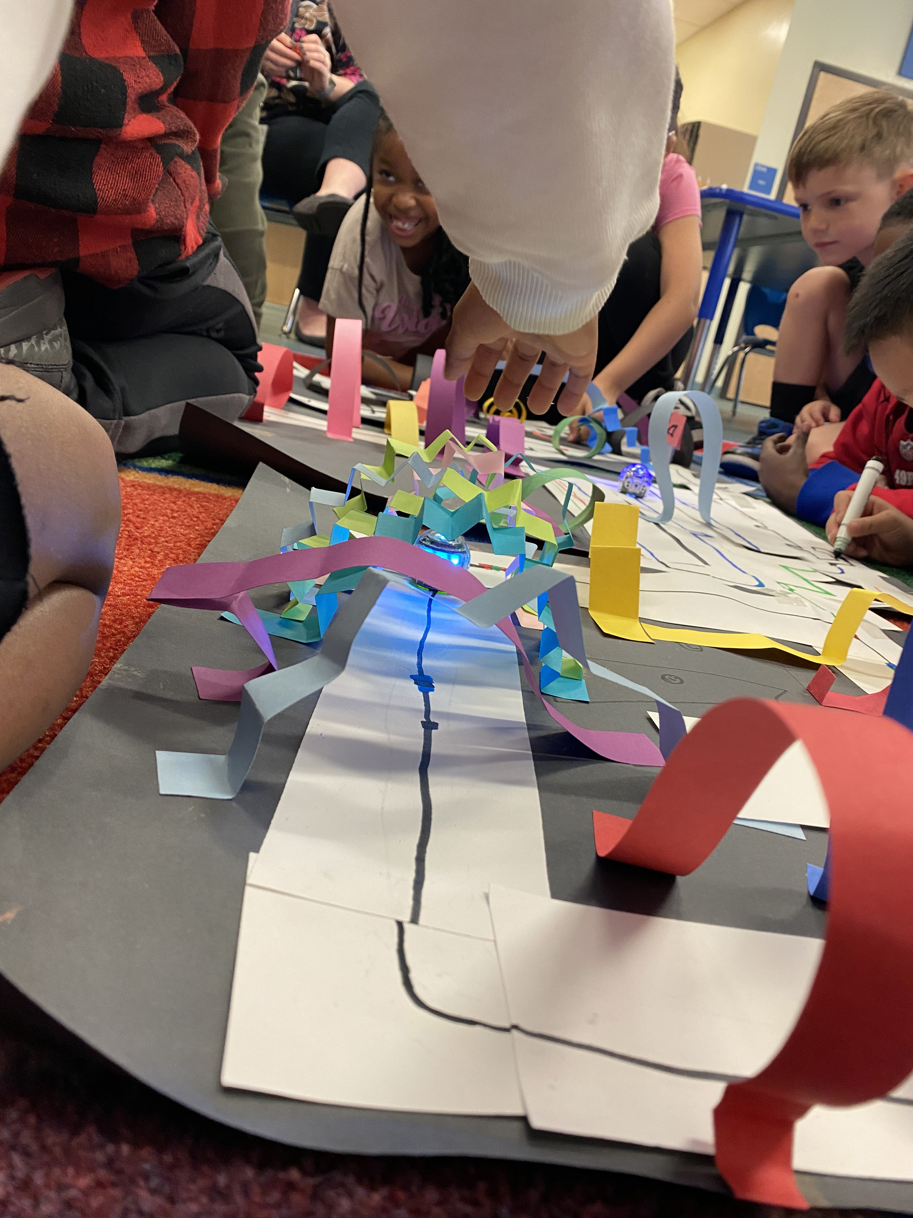 First Grade Art Ozobot Lesson