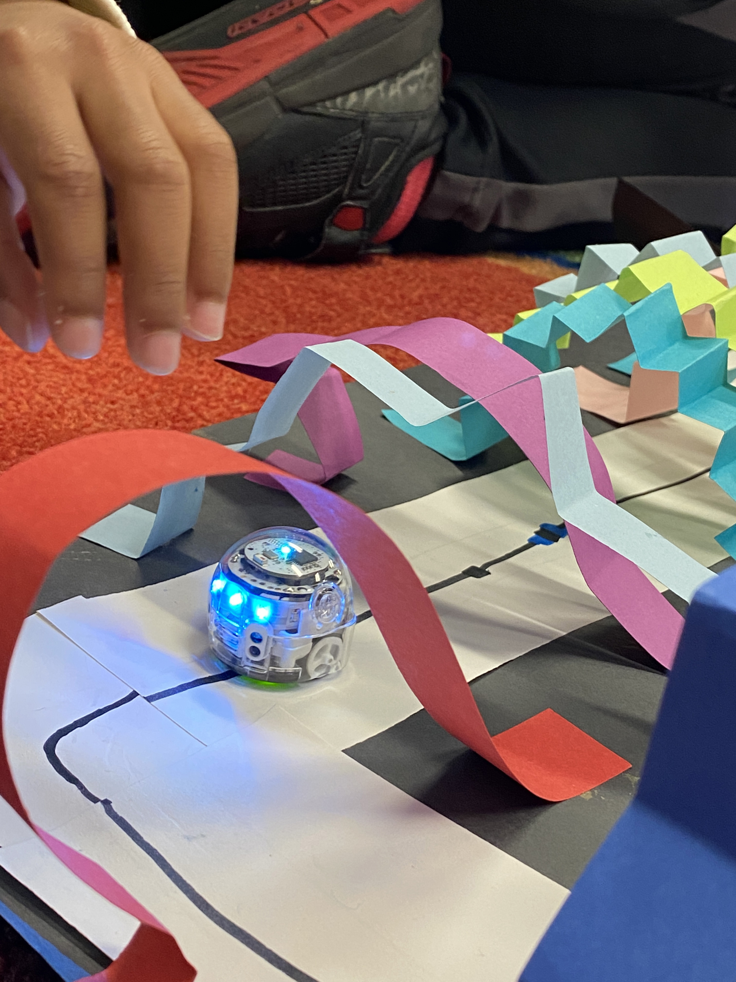 First Grade Art Ozobot Lesson