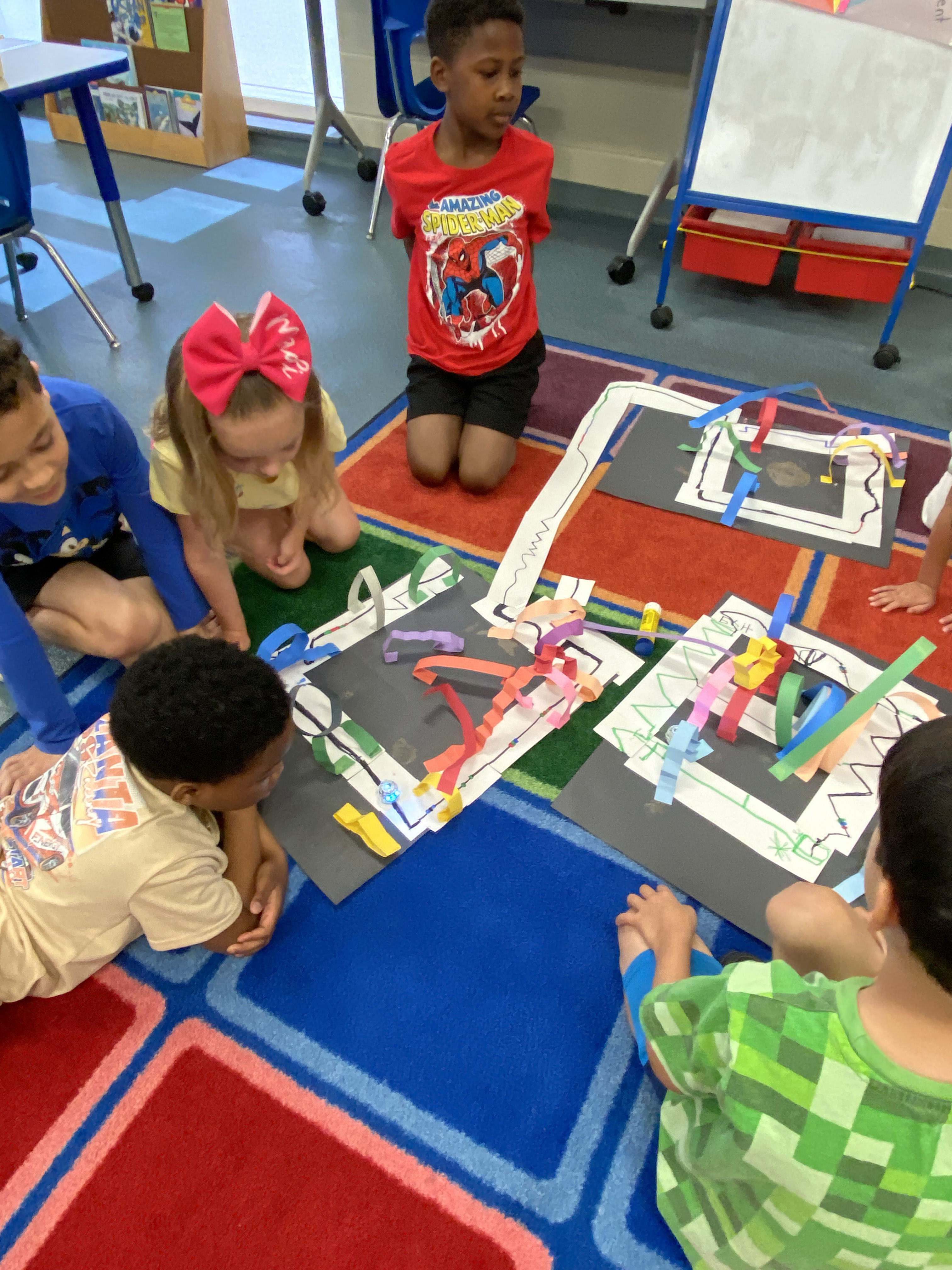 First Grade Art Ozobot Lesson