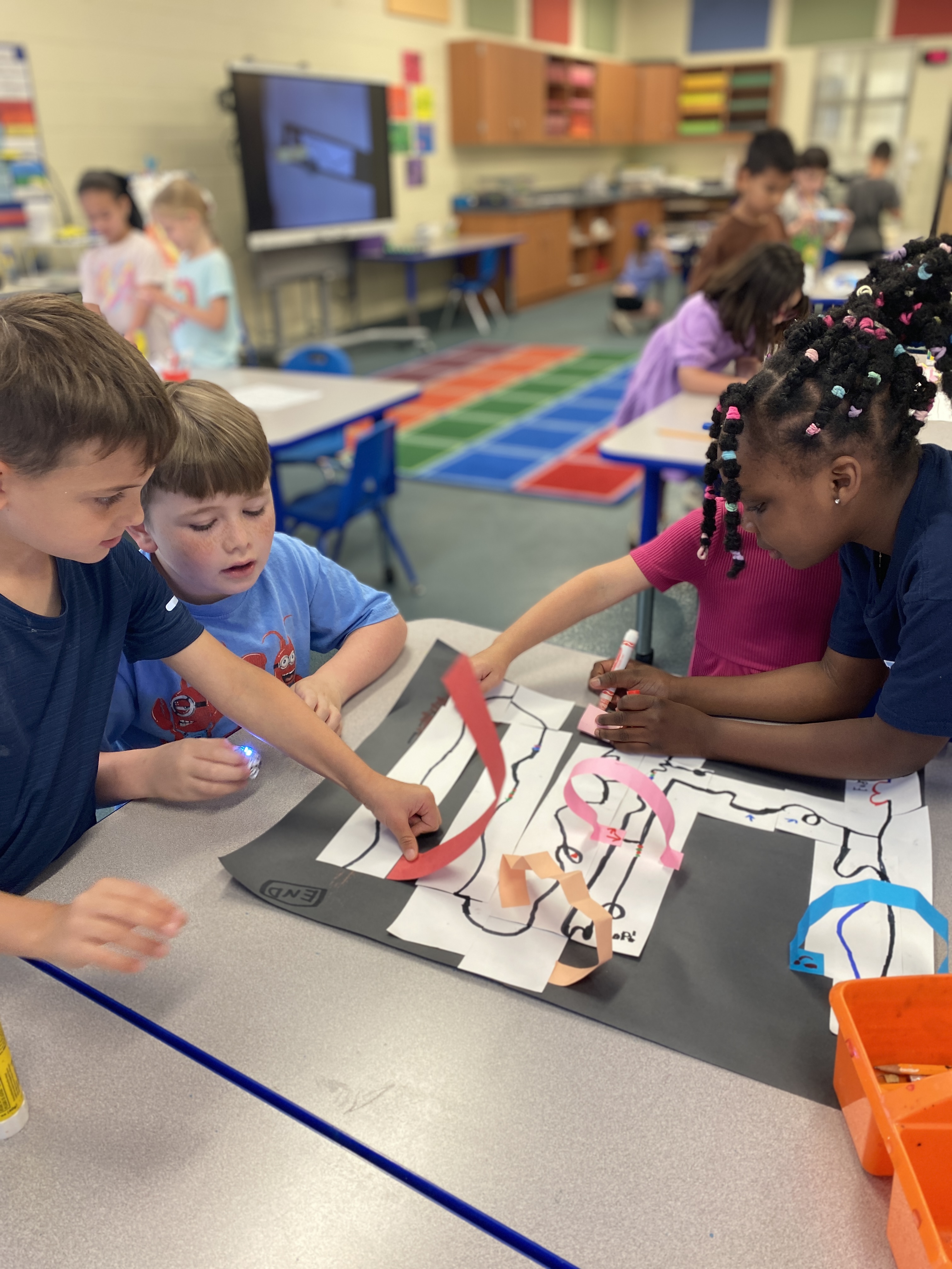 First Grade Art Ozobot Lesson