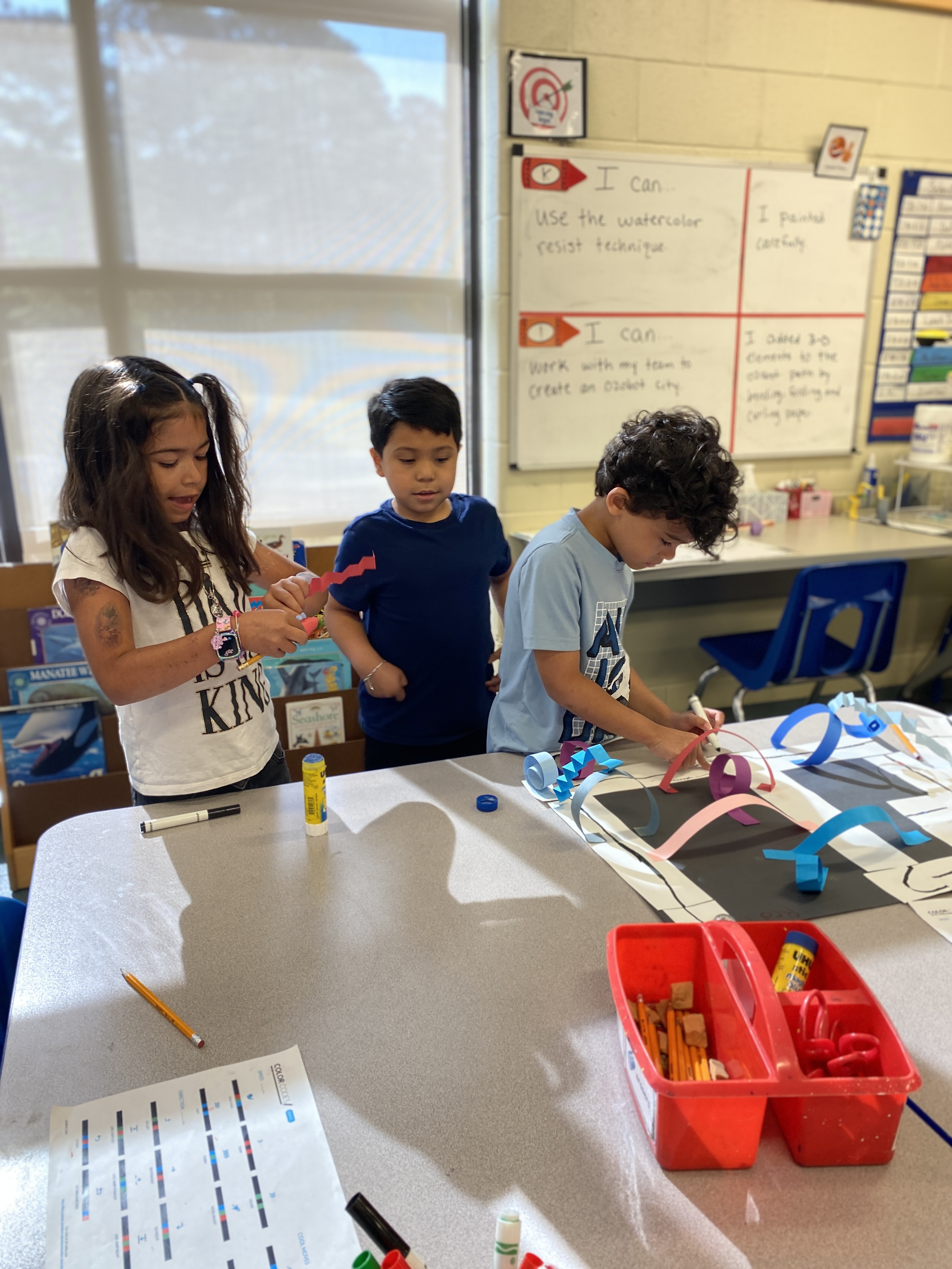First Grade Art Ozobot Lesson