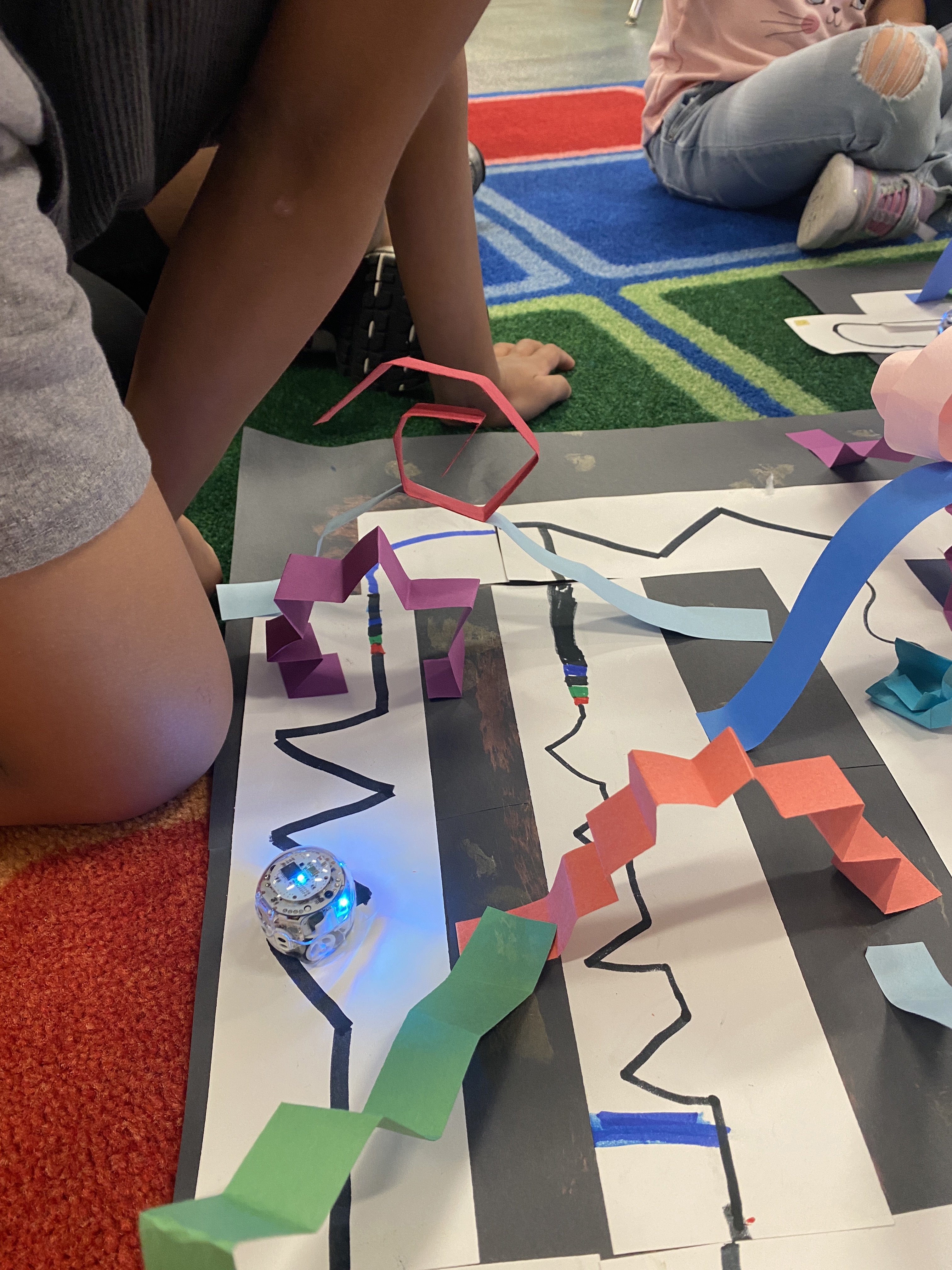 First Grade Art Ozobot Lesson