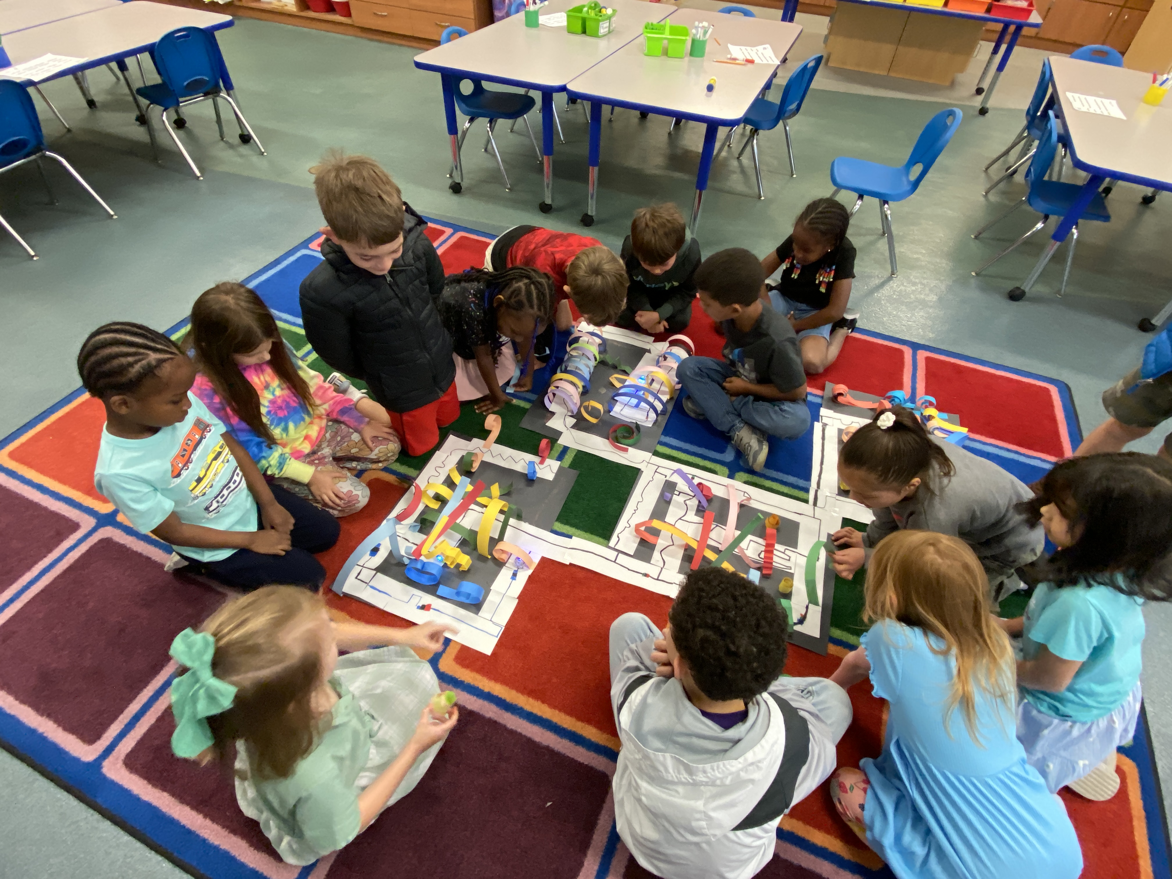First Grade Art Ozobot Lesson