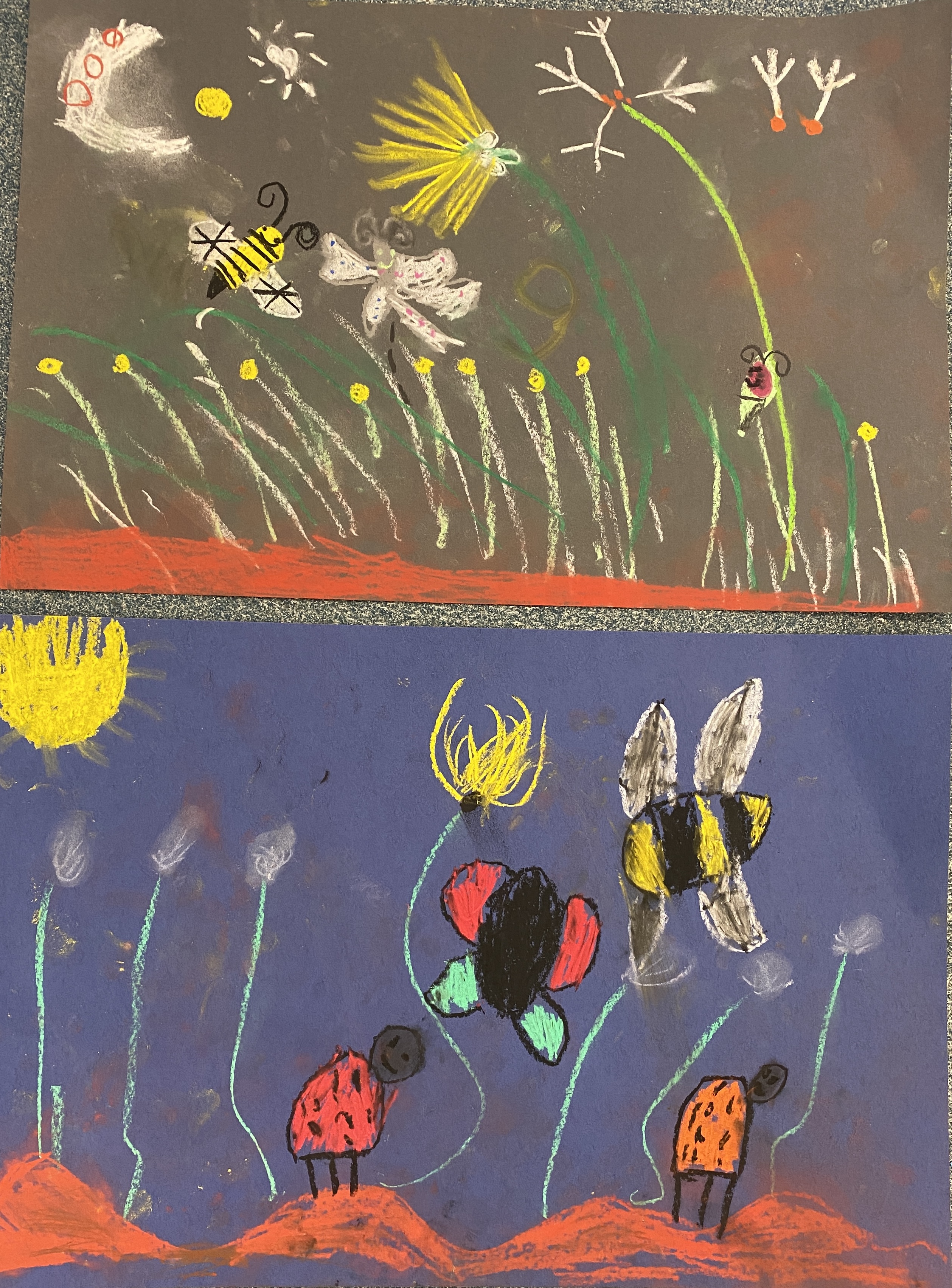 Kindergarten Art MOMC Dandelion Lesson