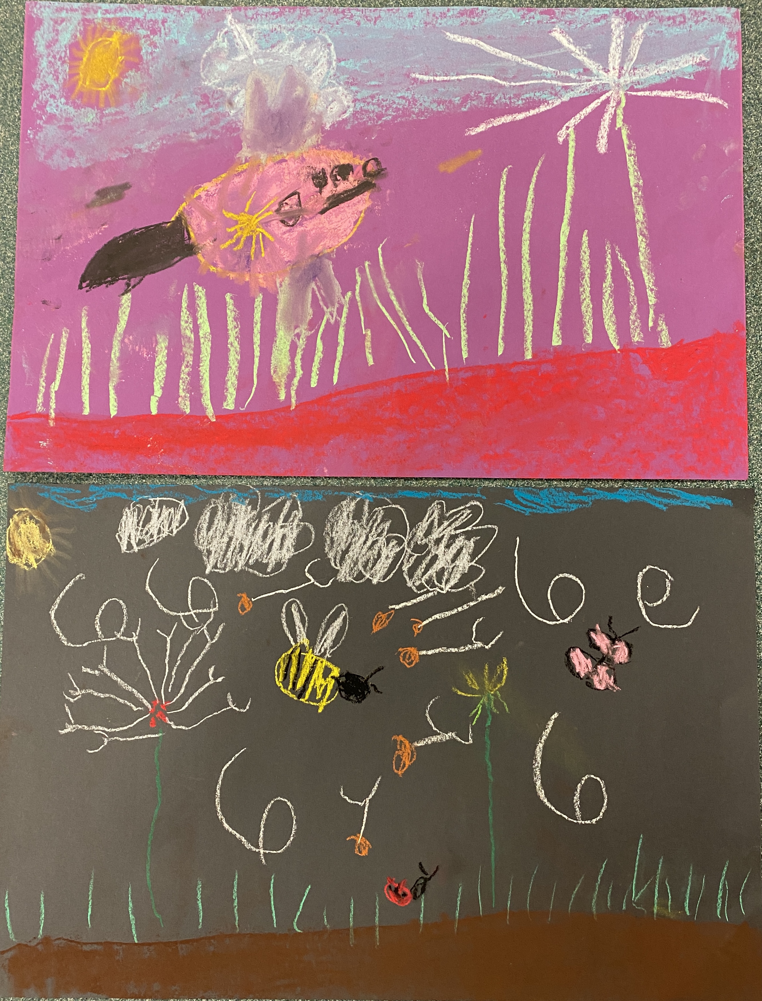 Kindergarten Art MOMC Dandelion Lesson
